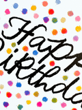 Confetti Birthday Card