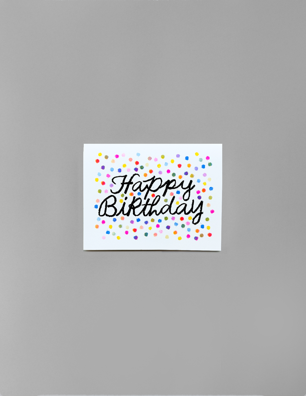 Confetti Birthday Card
