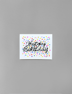 Confetti Birthday Card